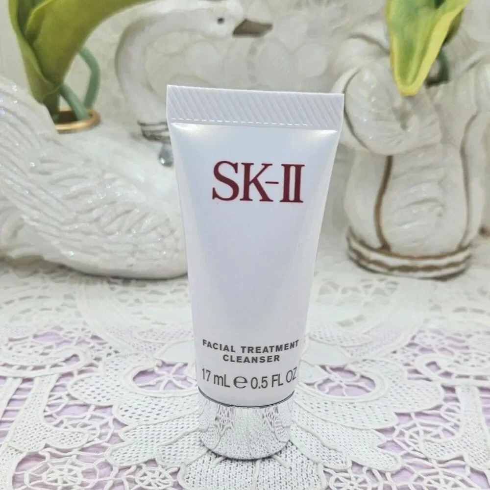 SK-II TREATMENT ESSENCE 2.5oz MASK X2 CLEANSER EYE CREAM 5PC TRAVEL SET NIB